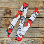 Red Wagon Wheels Western_Wild_Rag_Scarf_for_Cowgirls_Rodeo_Drive_Conchos
