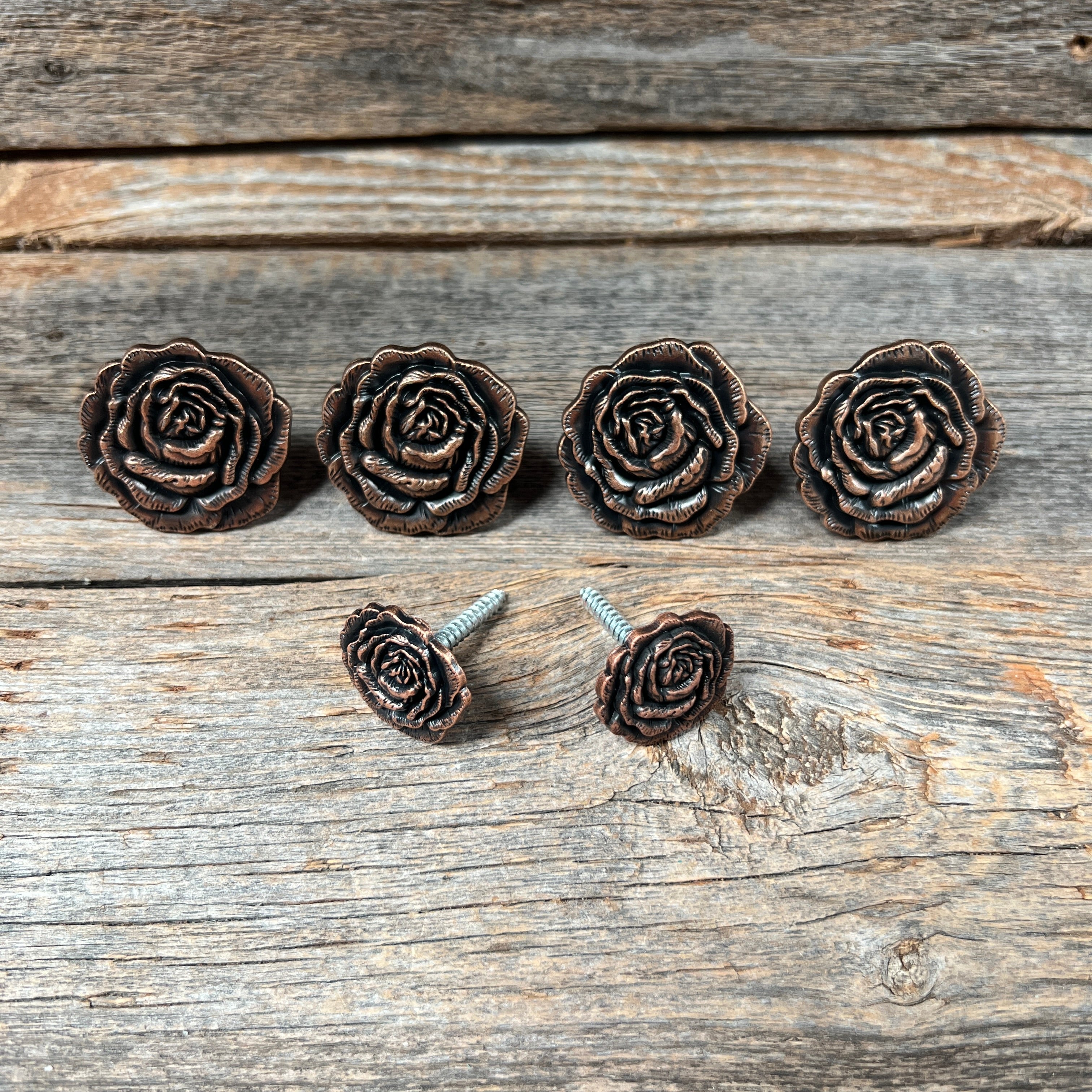 Copper Rose Western Concho W107