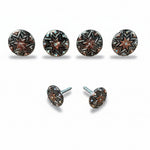 Starburst Antique Silver Western Concho W185