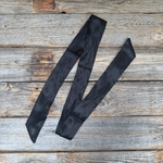Solid Black Western_Wild_Rag_Scarf_for_Cowgirls_Rodeo_Drive_Conchos