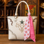 Pink Western Skinny Mini Wild Rag Scarf / Cowgirl Necktie #TW113