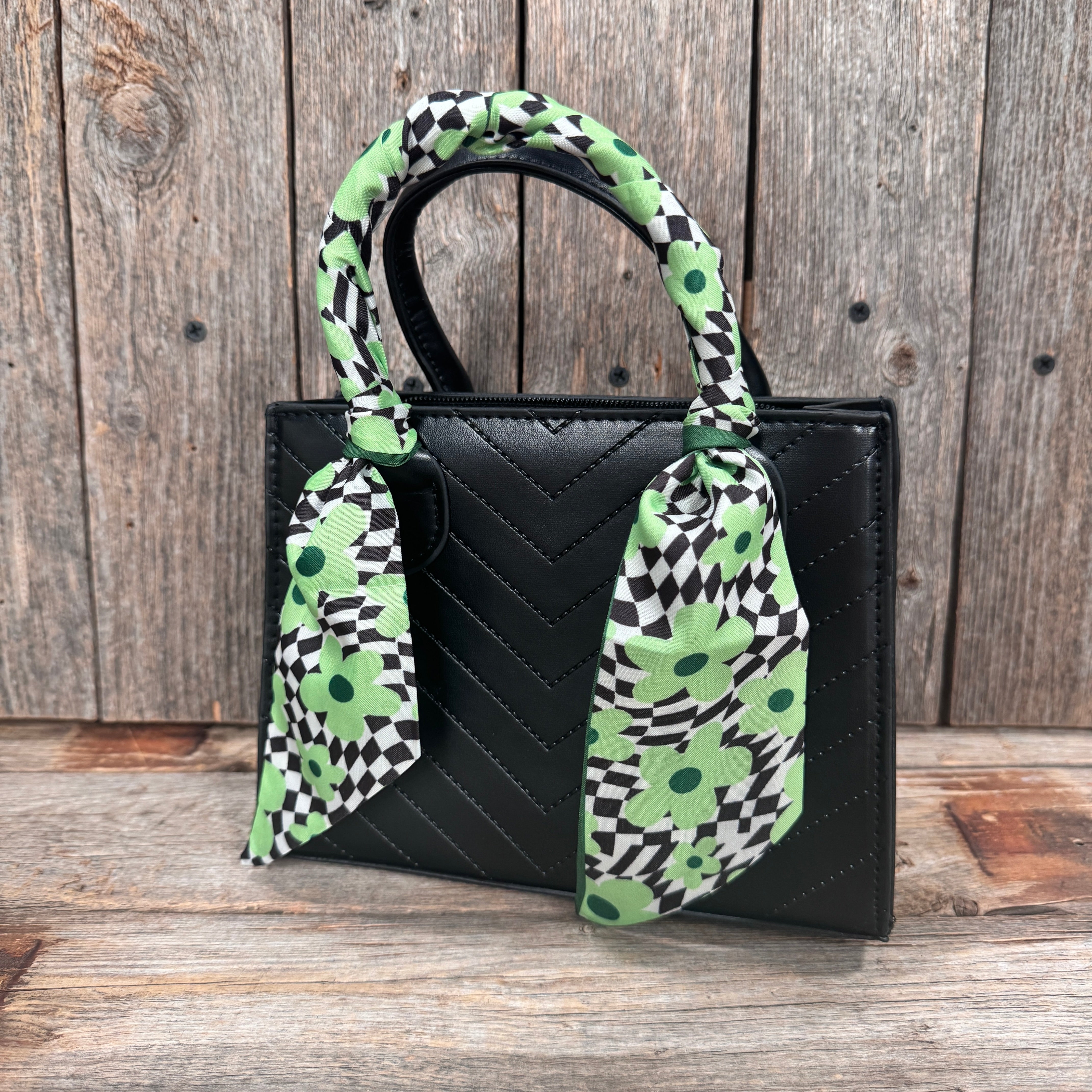 Green Western Skinny Mini Wild Rag Scarf / Cowgirl Necktie #TW131