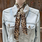 Tan Cheetah Wild_Rag_Scarf_for_NFR_Cowgirls_Rodeo_Drive_Conchos