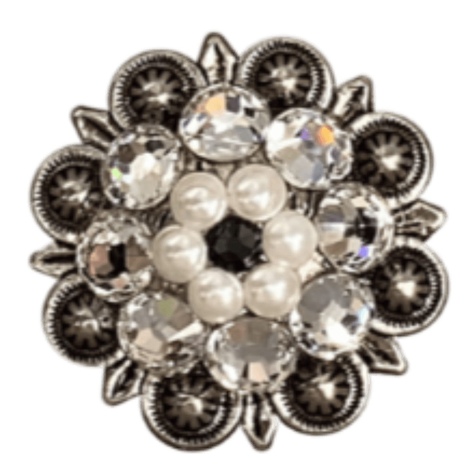 ANTIQUE SILVER JET - PEARL - CLEAR - RODEO DRIVE