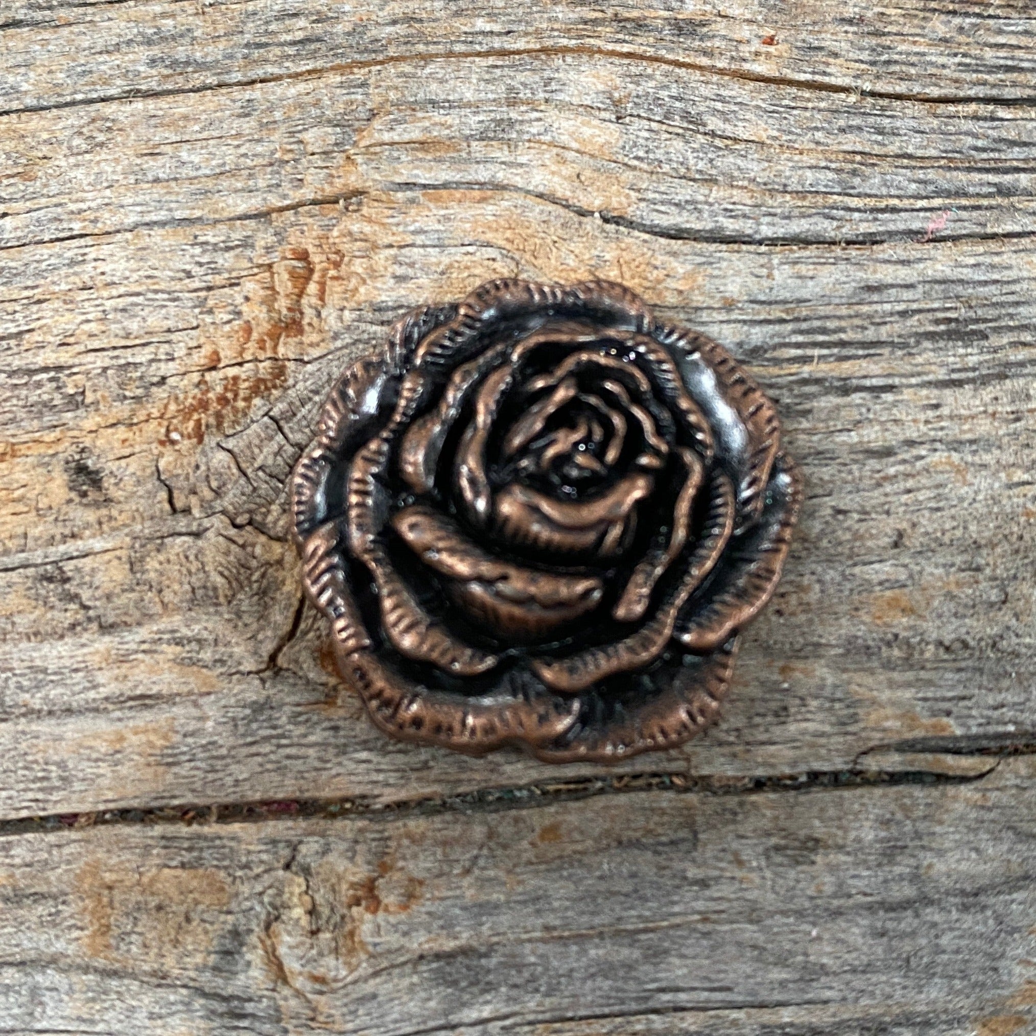 Copper Rose Western Concho W107