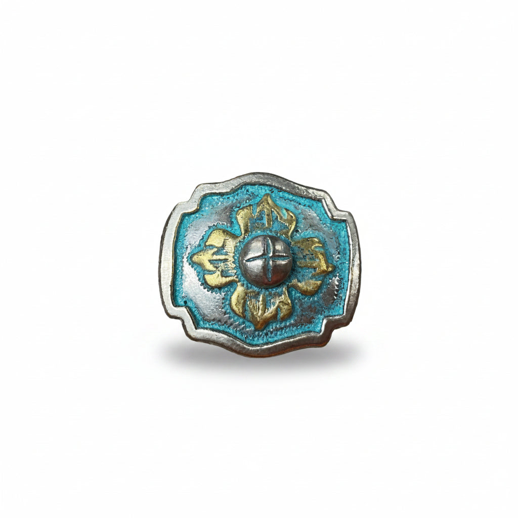 A Touch of Turquoise Western Concho W109