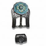 A Touch of Turquoise Western Concho W109