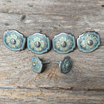 A Touch of Turquoise Saddle Set SSW109