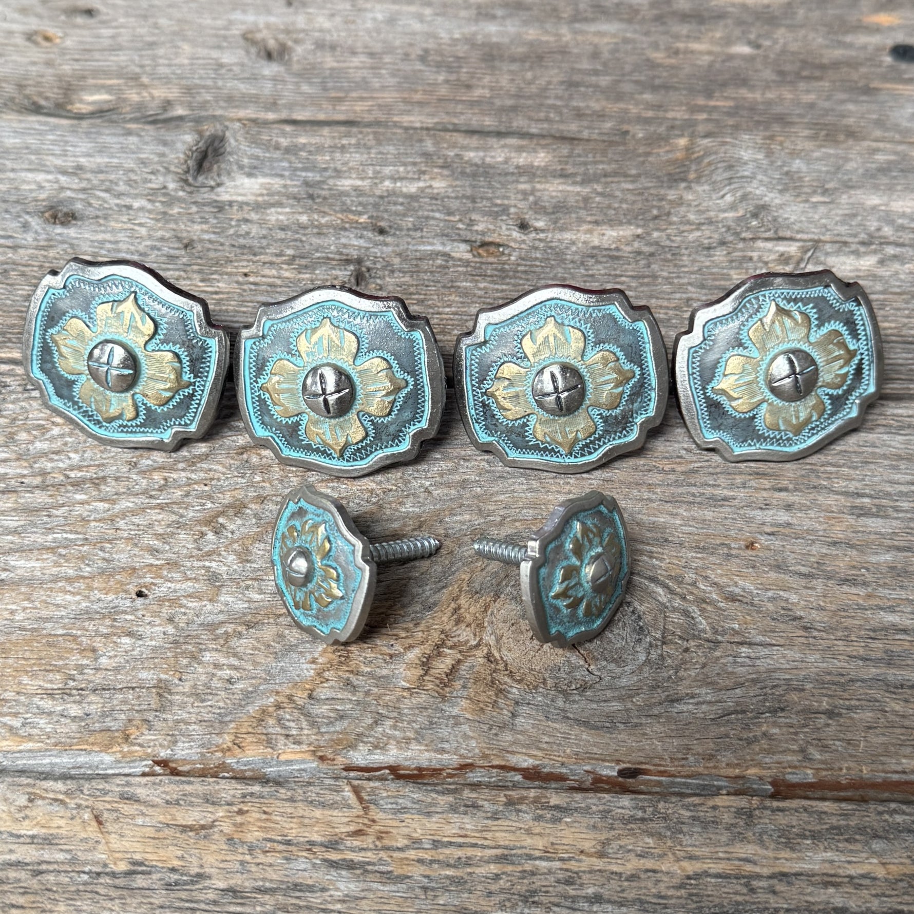 A Touch of Turquoise Saddle Set SSW109