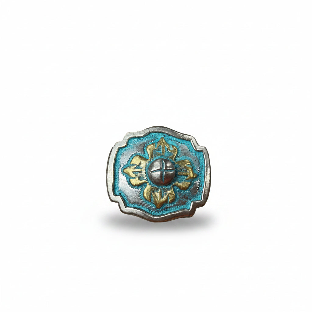 A Touch of Turquoise Western Concho W109