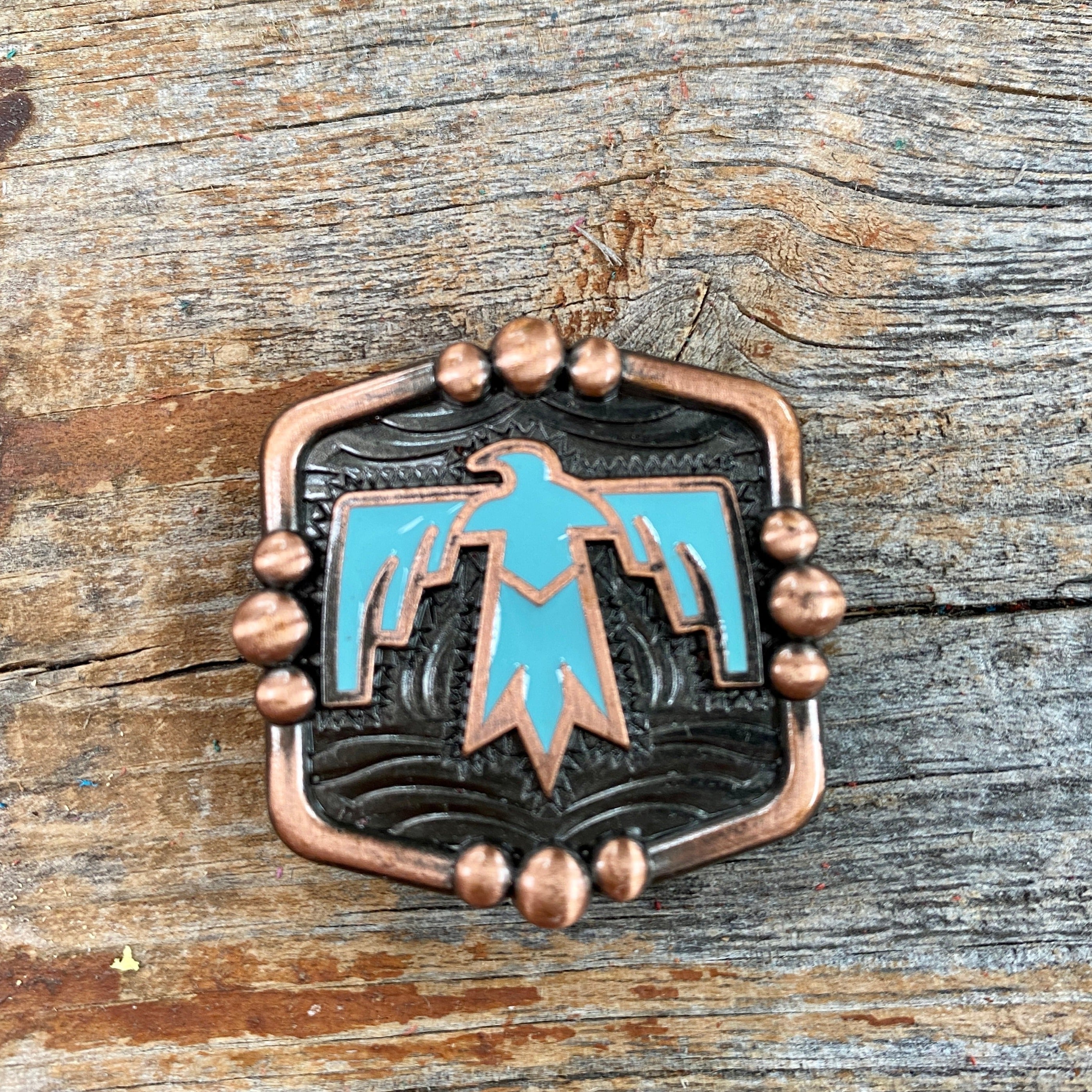 Copper Thunderbird Western Concho W116