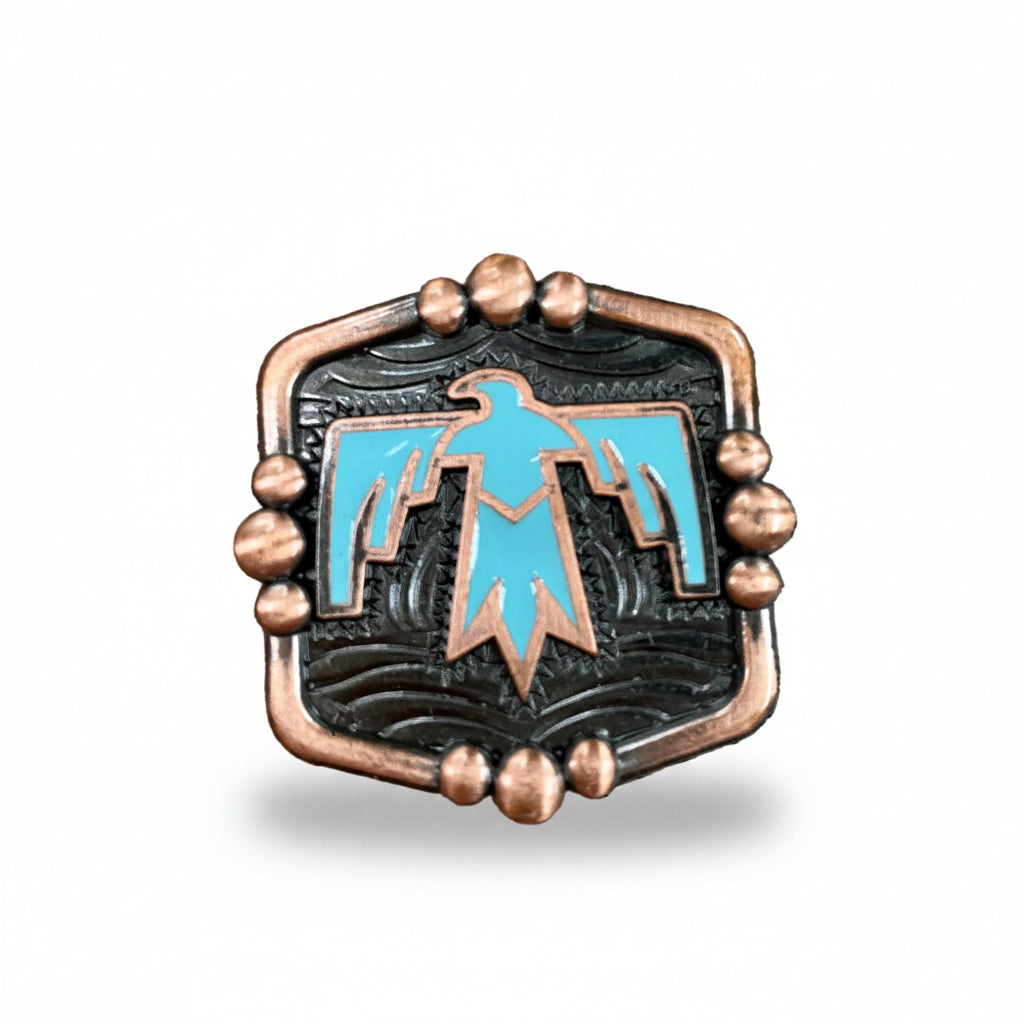 Copper Thunderbird Western Concho W116