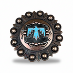 Copper Thunderbird Western Concho W116