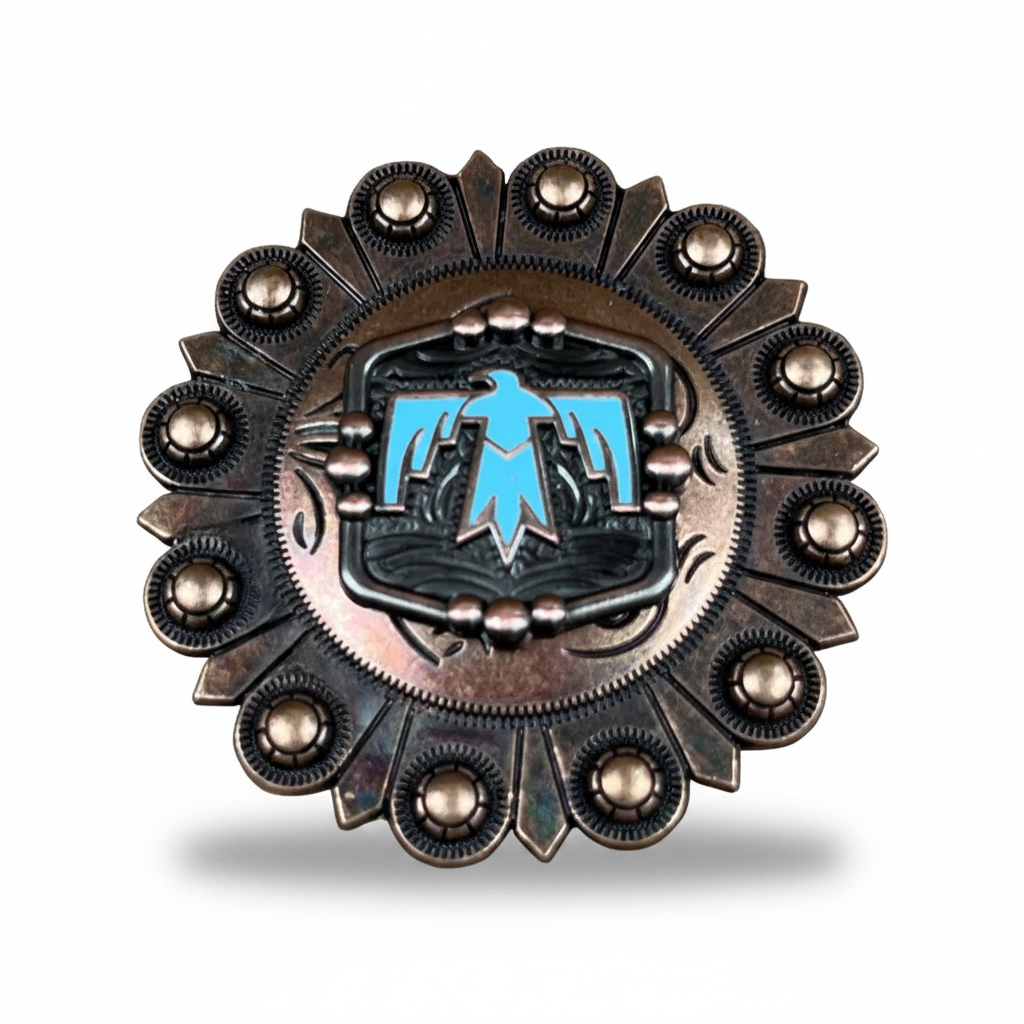 Copper Thunderbird Western Concho W116