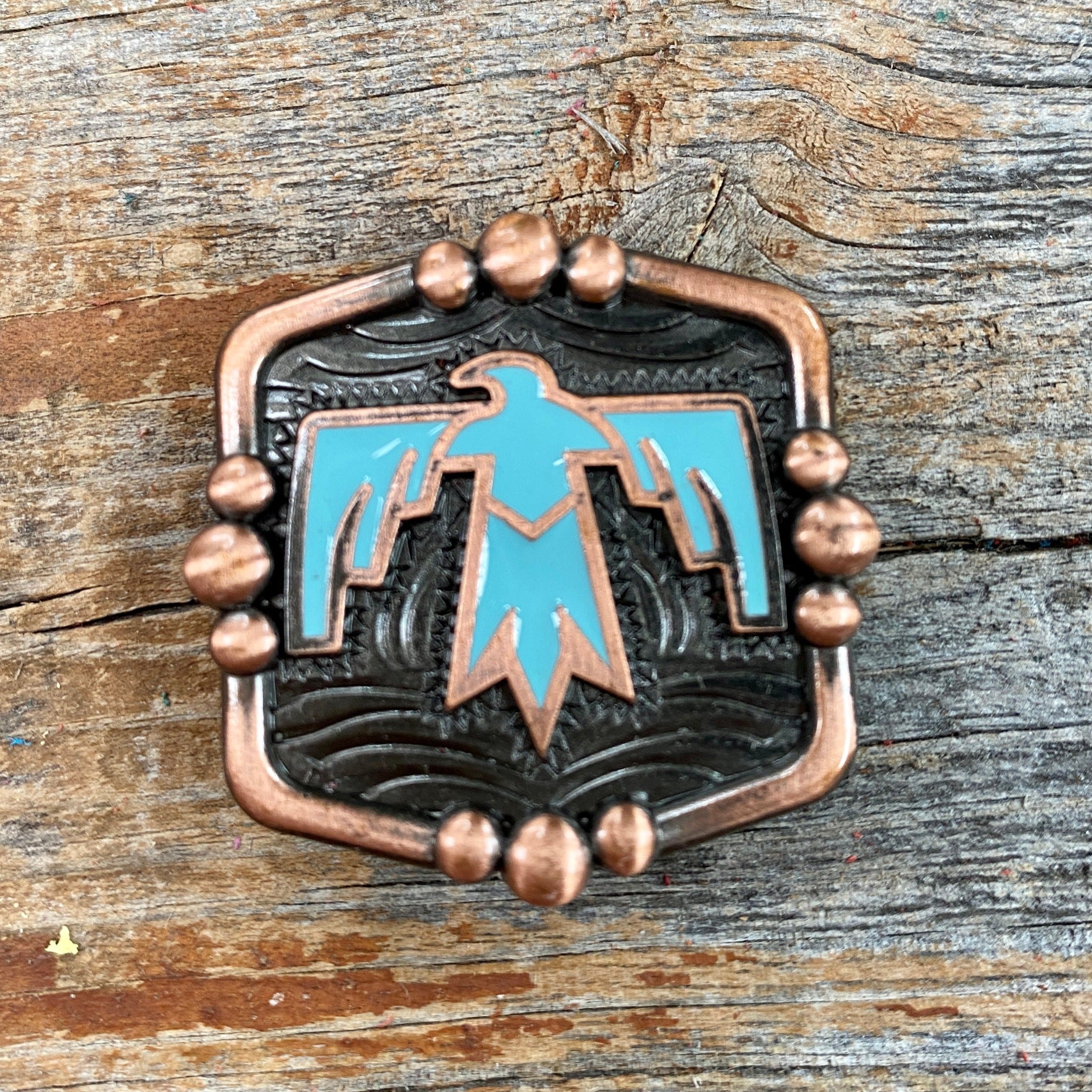 Copper Thunderbird Western Concho W116