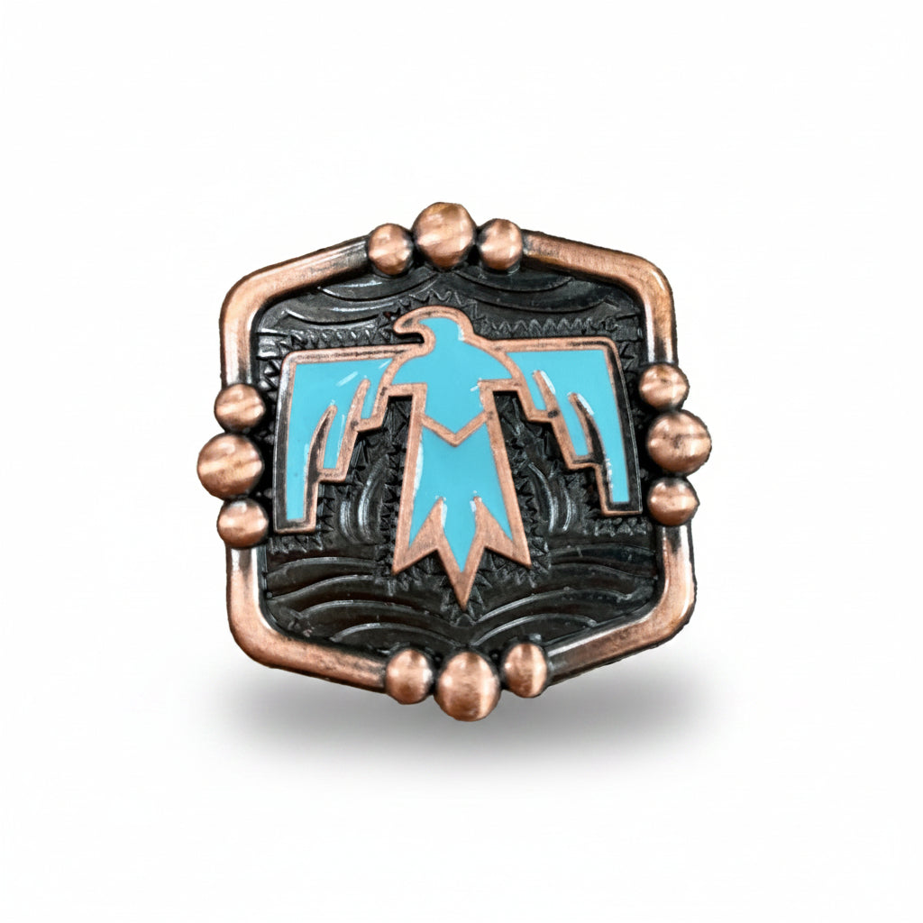 Copper Thunderbird Western Concho W116