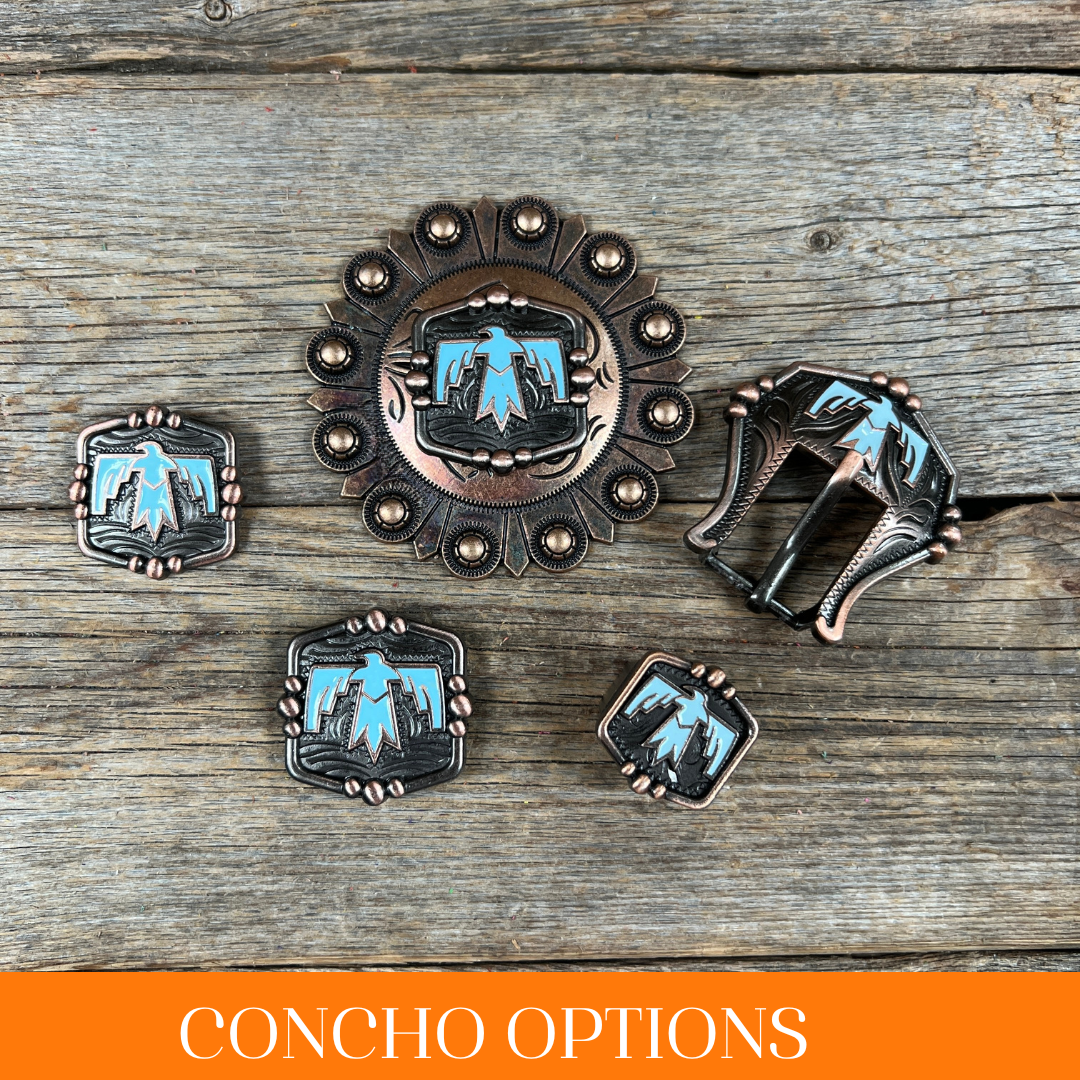 Copper Thunderbird Western Concho W116