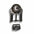 Floral Dots Antique Silver Western Concho W147