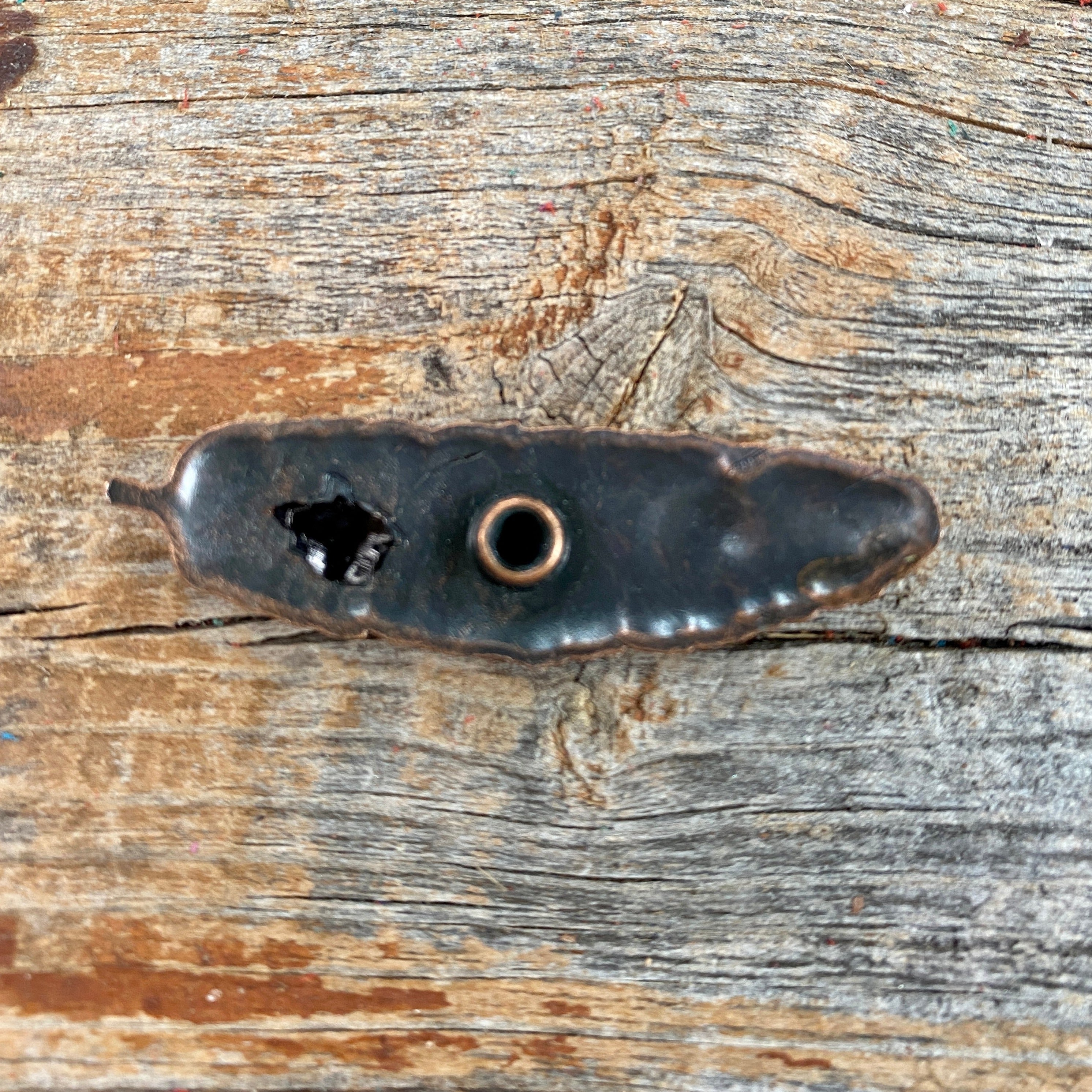 Copper Feather Western Concho W169