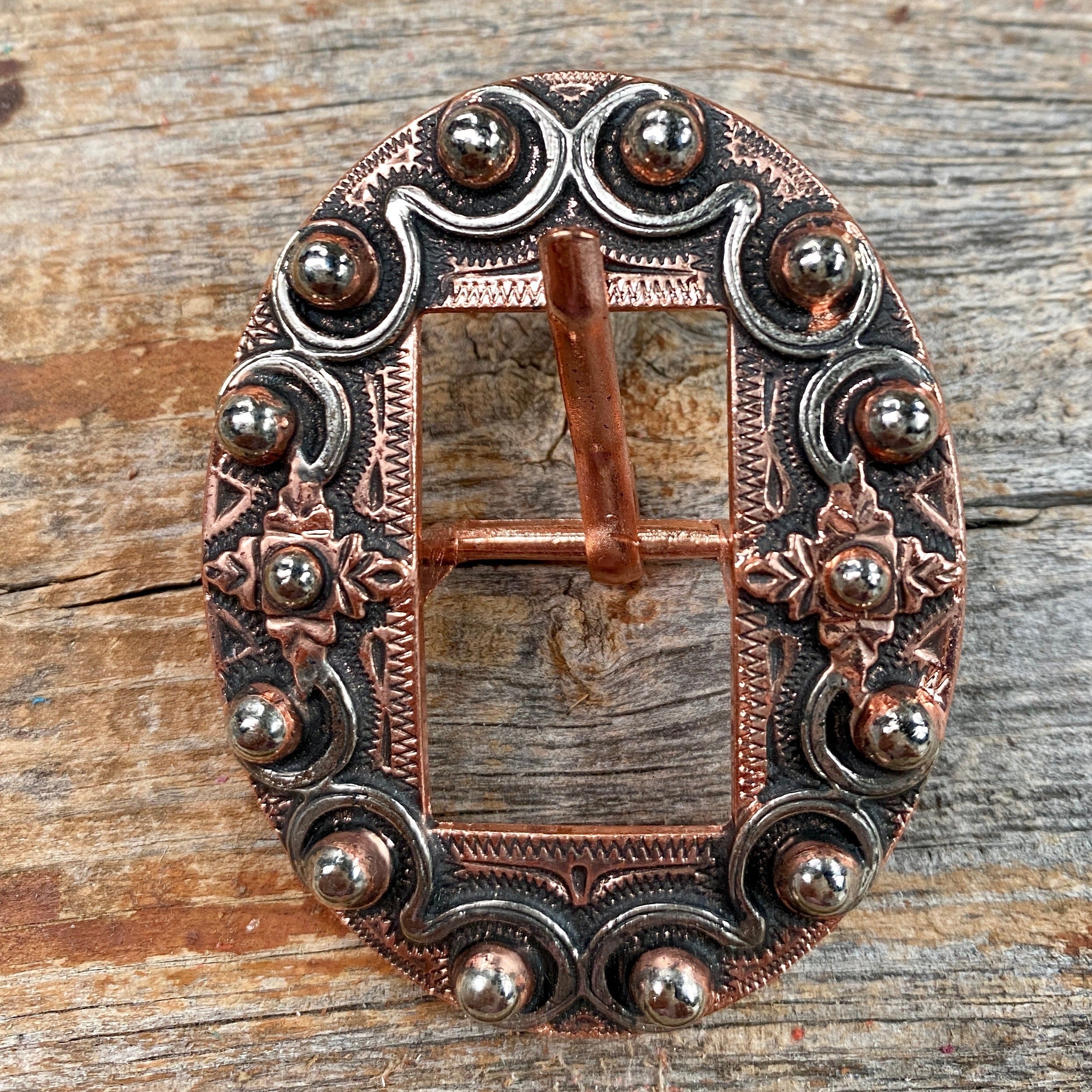 Copper Dots Western Concho W184