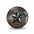 Antique Silver Texas Star Western Concho W187