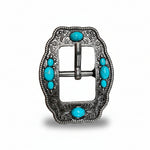 Antique Silver Western Buckles - Assorted