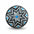Starburst Antique Silver Turquoise Western Concho W214
