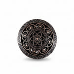 Copper Intricate Engraved Western Concho W224