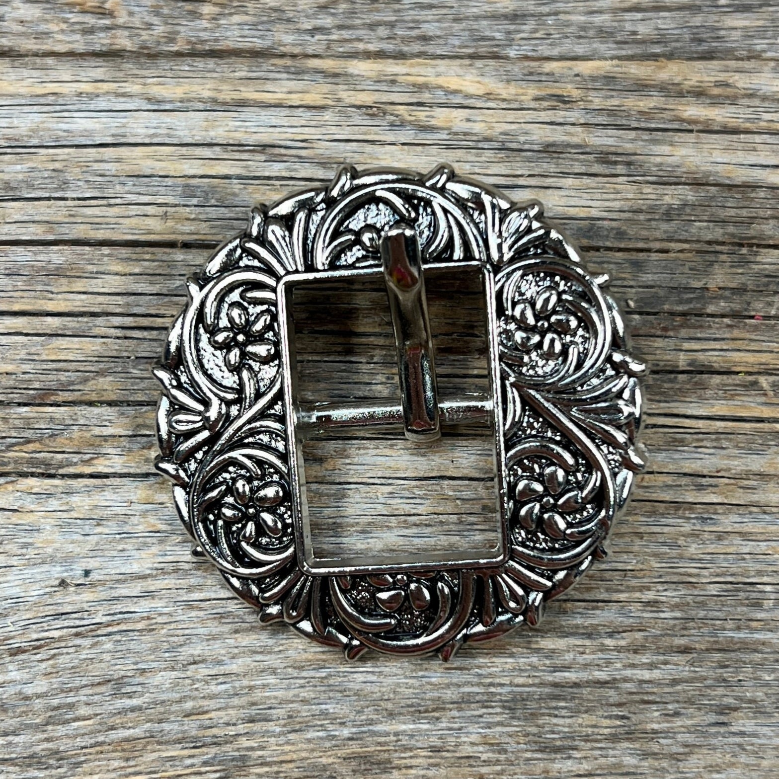 Antique Silver Western Buckles - Assorted