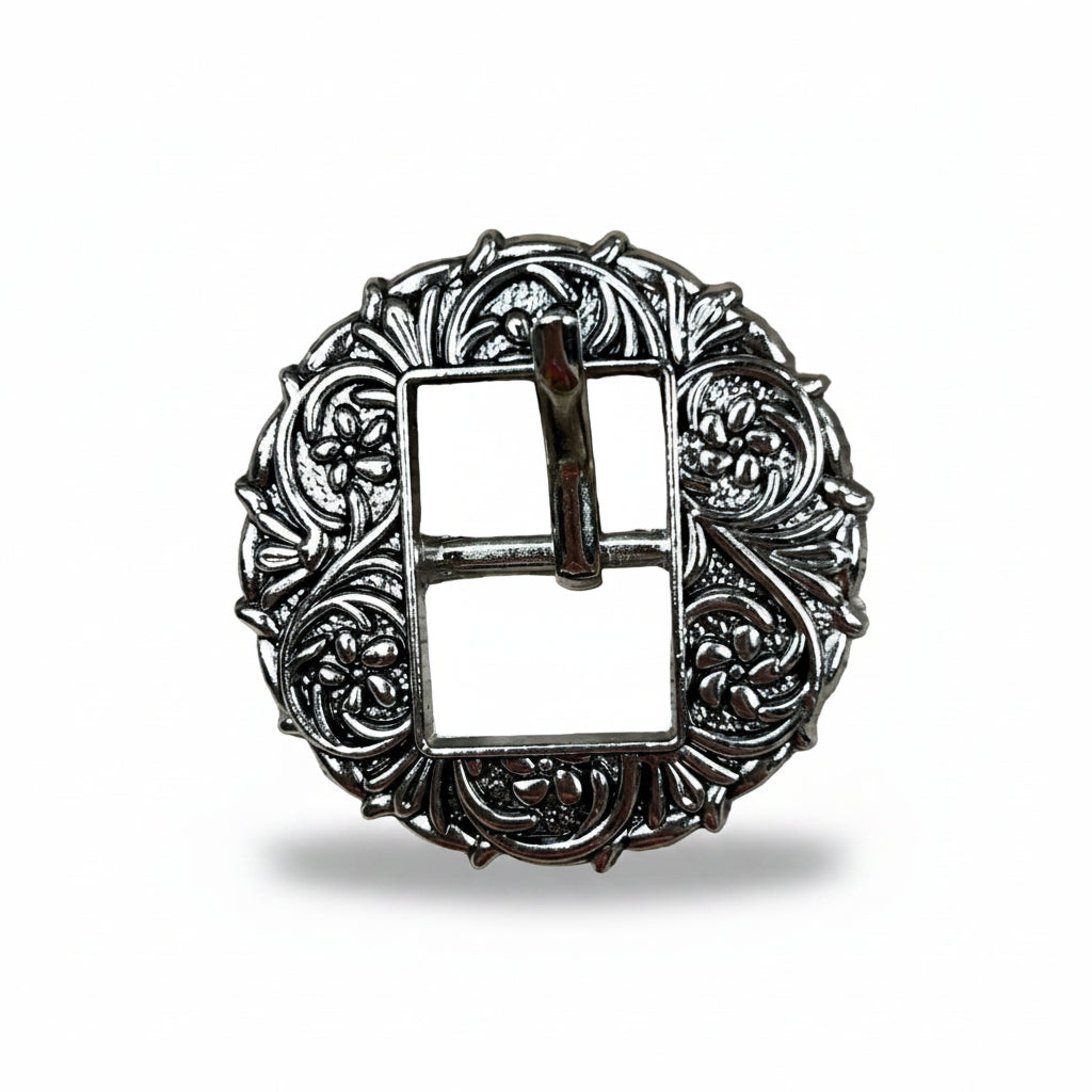 Antique Silver Western Buckles - Assorted