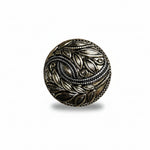 Golden Leaf Western Concho W256
