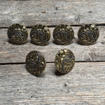 Golden Leaf Saddle Set SSW256