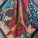 35X35" Multi Patterned Wild Rag / Scarf WR1011X