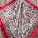 35X35" Classic Paisley Wild Rag / Scarf -W188L Slide WRC2141A