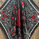 35X35" Lucky Cards Wild Rag / Scarf WR3433