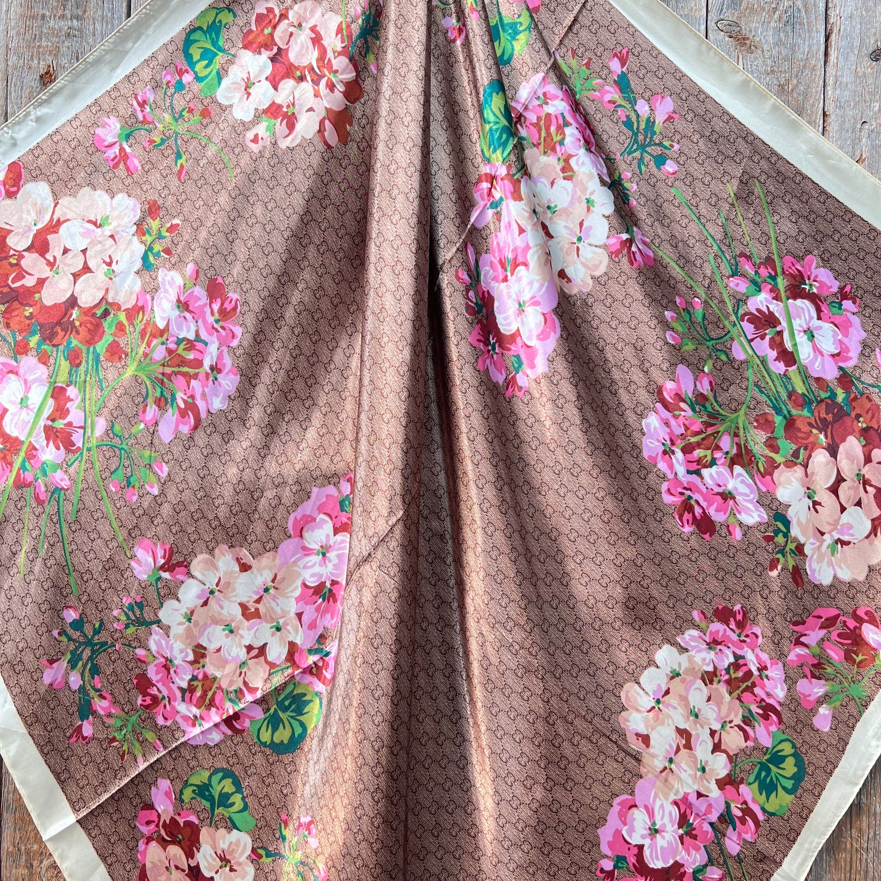 35X35" Cherry Blossom Wild Rag / Scarf - Slide W125L WRC406XC