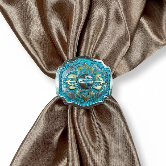 A Touch of Turquoise Western Concho W109