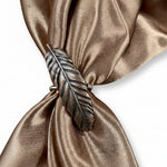 Copper Feather Western Concho W169