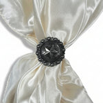 Antique Silver Star Western Concho W174