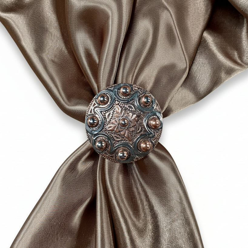 Copper Dots Western Concho W184