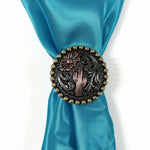 Cactus and Flower Western Concho W219