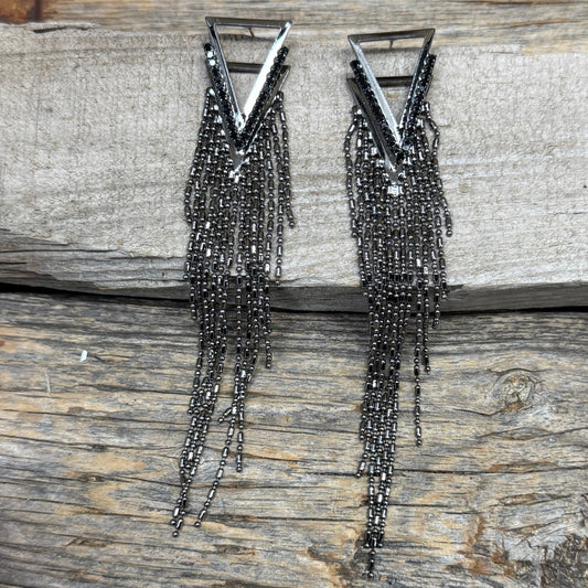 Western Dangle Fashion Earrings Rodeo Drive Conchos