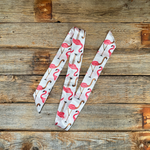 White Flamingoes Western_Wild_Rag_Scarf_for_Cowgirls_Rodeo_Drive_Conchos