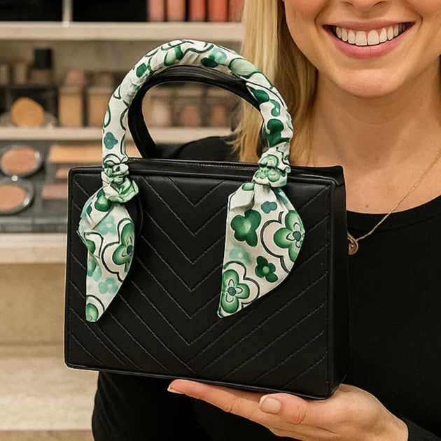 Green Western Skinny Mini Wild Rag Scarf / Cowgirl Necktie  #TW115