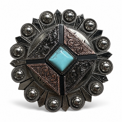 3" ANTIQUE SILVER