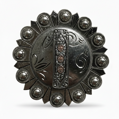 3" ANTIQUE SILVER