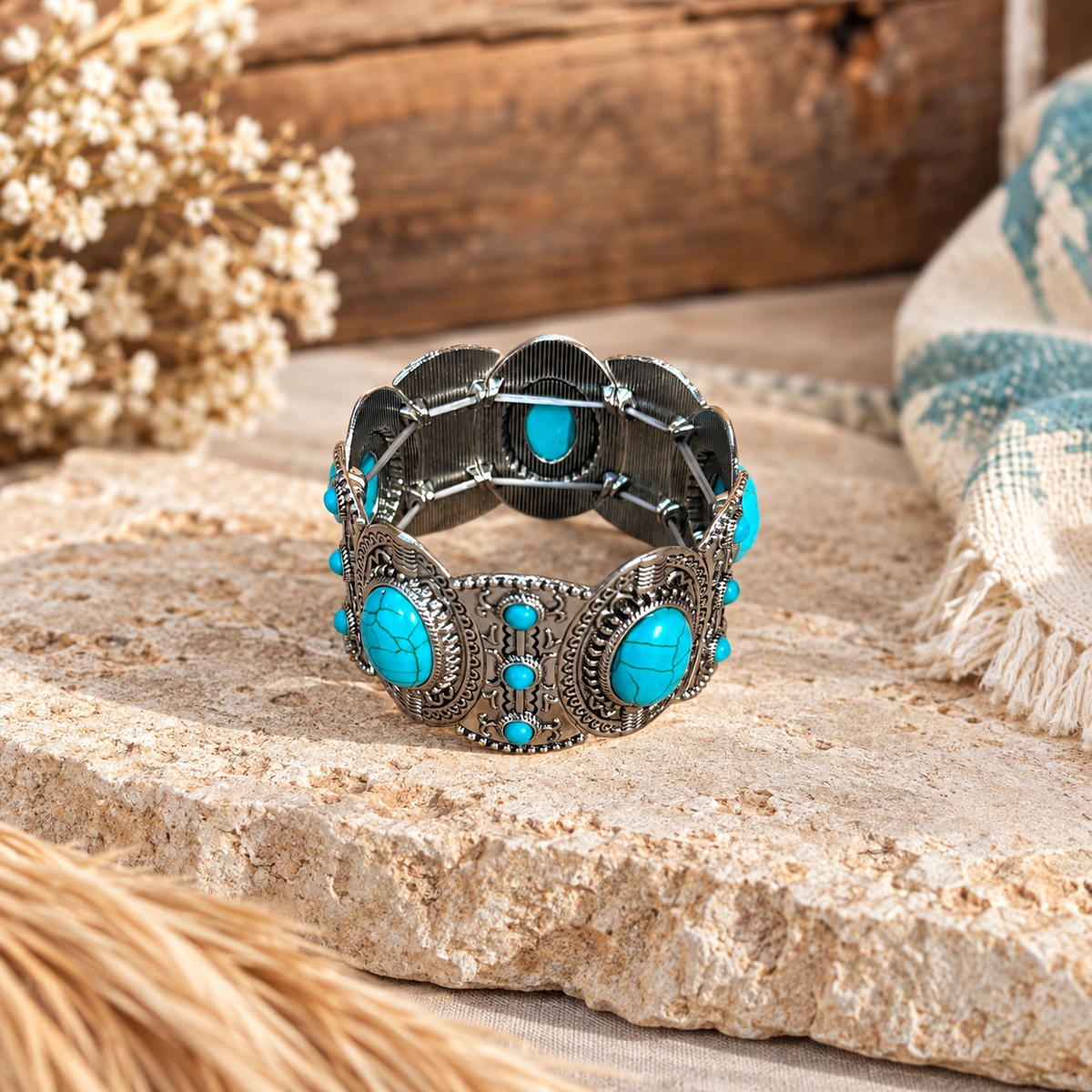 Native Style Fashion Turquoise Bracelet