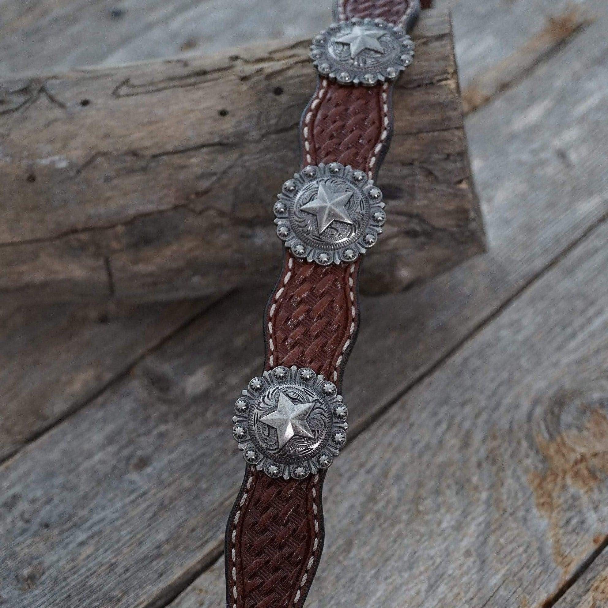 DC9 - Medium Oil Leather Dog Collar 12" to 22"  W174L