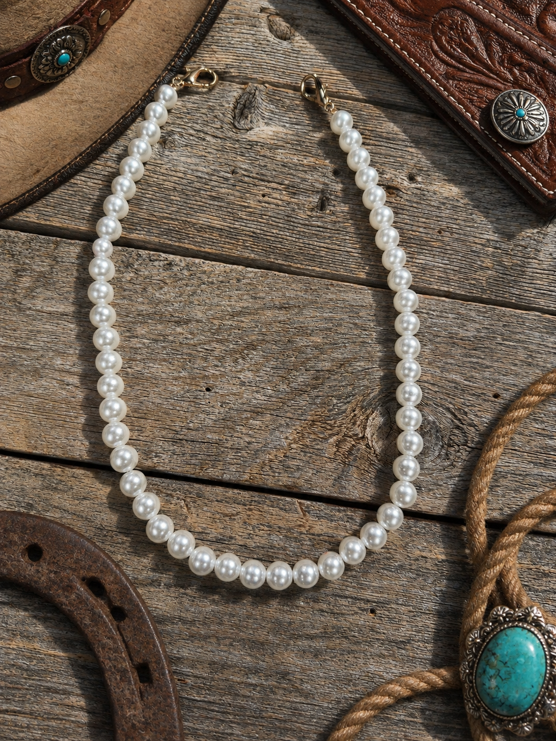 Fashion Pearl Pocket Chain