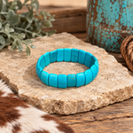 Rectangle Fashion Turquoise Bracelet